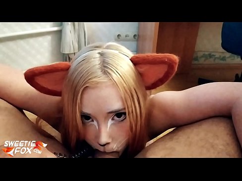 ❤️ Kitsune pogoltne kurac in spermo v usta Pravi pornič na porno sl.np64.ru